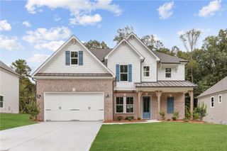 New construction Single-Family house 727 Crest Line Trl, Powder Springs, GA 30127 plan CHATHAM D - image