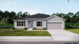 New construction Single-Family house 2902 Sw Rosetta St, Port St. Lucie, FL 34953 plan The Melody - image