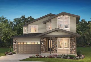 New construction Single-Family house 6663 Bridlespur Street, Castle Pines, CO 80108 4077 Pemberly Exterior B - Modern Colorado- photo