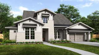 New construction Single-Family house 14204 Fountainhead Circle Ft, Aledo, TX 76008 plan 617A - image