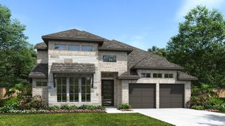 New construction Single-Family house 4731 Cascade Waters Ln, Fulshear, TX 77441 plan 3095W - image