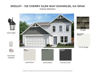 New construction Single-Family house 125 Cherry Glen Wy, Euharlee, GA 30120 plan Wesley - image