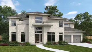 New construction Single-Family house 1040 Sunset Hill Wy, Georgetown, TX 78628 plan 4891W - image