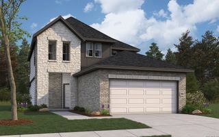 New construction Single-Family house 16411 Ginger Xing, Elmendorf, TX 78112 plan Matagorda - image