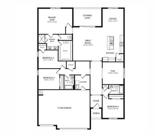 New construction  house 1775 Draughton Dr, Zephyrhills, FL 33541 plan Jasmine - image