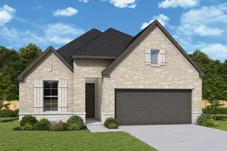 New construction Single-Family house 8931 Gray Fox Trl, Manvel, TX 77578 plan The Amaryllis - image