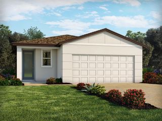 New construction Single-Family house 3613 Walking Stick Way, Poinciana, FL 34759 Everglade- photo