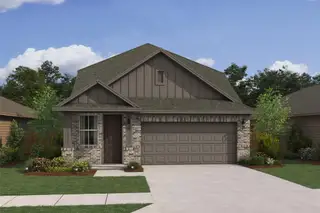 New construction Single-Family house 21519 Barnridge Ct, Waller, TX 77484 plan Spanish Cedar - image