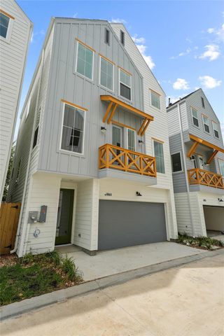 New construction Single-Family house 1804 Del Norte, Unit B, Houston, TX 77018 - image