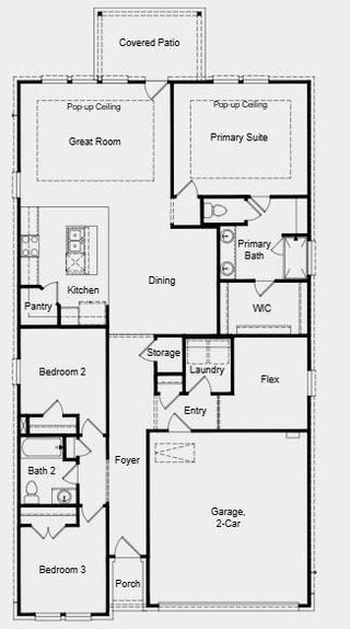 New construction  house 21506 Coronado Green Dr, Cypress, TX 77433 plan Viola - image
