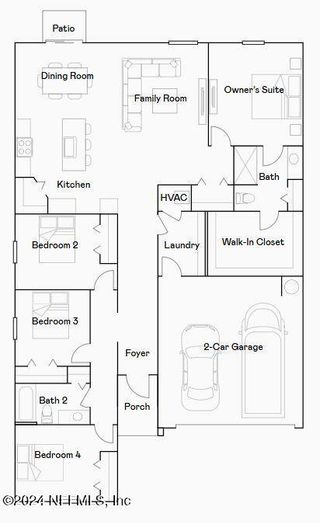New construction house 3046 Grand Finale St, Green Cove Springs, FL 32043 plan Celeste - image