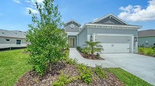 New construction Single-Family house 14406 Skipping Stone Lp, Parrish, FL 34219 plan Harvest 3 - image