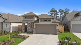 New construction Single-Family house 259 Navasota Narrows Wy, Conroe, TX 77304 plan Elgin - image