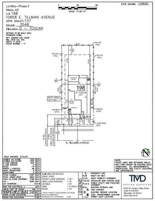 New construction  house 10858 E Tillman Ave, Mesa, AZ 85212 plan Winsor - image