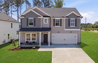 New construction Single-Family house 1160 Lancashire Grove Pl, Willow Spring, NC 27592 plan Hampton - image