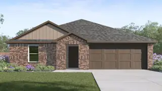 New construction Single-Family house 129 Baby Calf Roping Rd, Jarrell, TX 76537 plan Austin - image