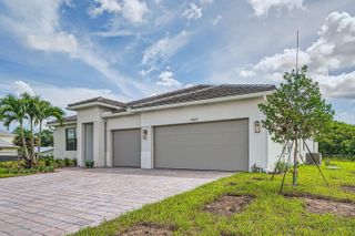 New construction Single-Family house 1420 Sw Lago Circle, Palm City, FL 34990 Fraser- photo