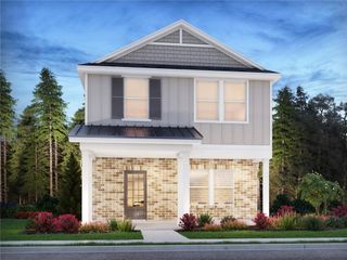 New construction house 802 Wallace Oak Ln, Lawrenceville, GA 30045 plan Thompson - image