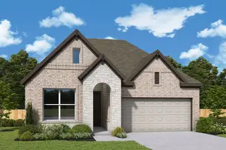 New construction house 304 Twilight Haze Ct, Willis, TX 77318 plan The Brownsville - image