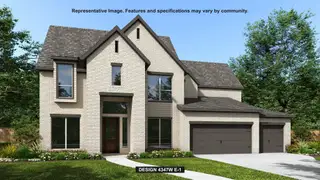 New construction Single-Family house 208 Oswalt Wy, Liberty Hill, TX 78642 plan 4347W - image