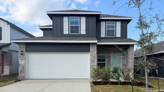 New construction Single-Family house 1576 Agave Cellar, New Braunfels, TX 78130 plan The Hanna - image