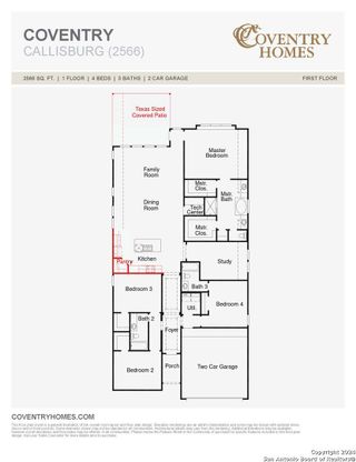 New construction Single-Family house 1843 Bighorn Trail, New Braunfels, TX 78132 Callisburg (2566-CM-40)- photo