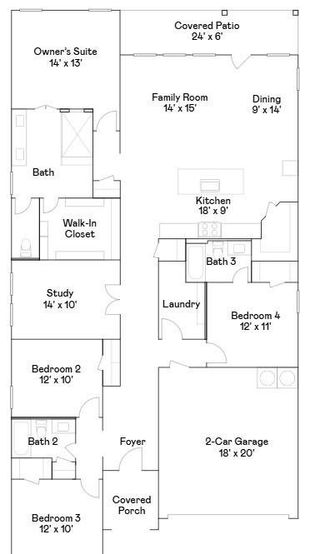 New construction Single-Family house 16335 Mesquite Field Dr, Hockley, TX 77447 plan Winstead - image