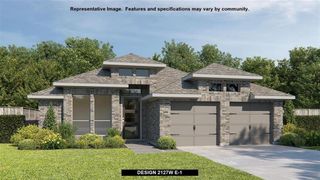 New construction Single-Family house 327 Texoma Plains Drive, Conroe, TX 77304 Design 2127W- photo