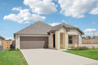 New construction Single-Family house 1309 Lydian Broom, San Antonio, TX 78245 The Briscoe (820)- photo