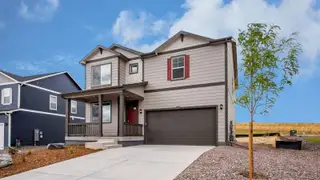 New construction Single-Family house 43087 Trenton Gulch Trl, Elizabeth, CO 80107 plan Holcombe - image