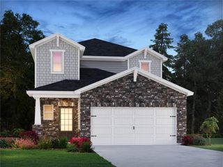 New construction Single-Family house 2566 Double Oak Trl, Lawrenceville, GA 30045 plan Sydney - image