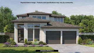 New construction Single-Family house 214 Bright Light Wy, Georgetown, TX 78633 plan 2662W - image