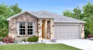New construction Single-Family house 214 Herald Dr, Hutto, TX 78634 plan Aplin - image