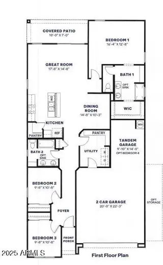 New construction Single-Family house 25268 N 184Th Ln, Wittmann, AZ 85361 plan Dove - image