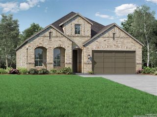 New construction Single-Family house 1005 Teakmill Trail, San Marcos, TX 78666 Amberley Plan- photo