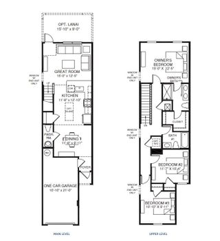 New construction Townhouse house 1634 Kinsman Ave, Jacksonville, FL 32221 plan Flamingo - image
