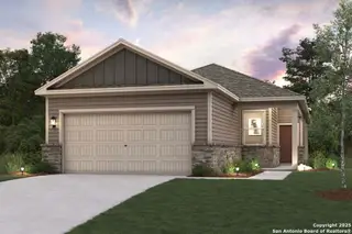 New construction Single-Family house 9887 Chavaneaux Lndg, San Antonio, TX 78214 - image