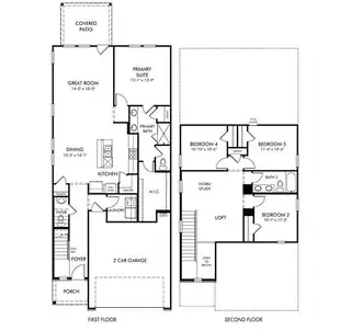 New construction Single-Family house 863 Misty Hollow Trl, Lawrenceville, GA 30045 plan Sydney - image