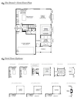 New construction  house 2004 Abbotts Vista Dr, Kernersville, NC 27284 plan Drexel - image