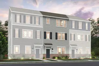 New construction Townhouse house 13865 Hill St, Huntersville, NC 28078 plan Stratford - image