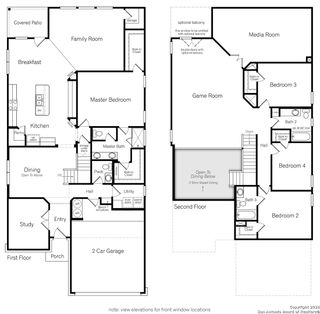 New construction  house 4806 Coral Blfs, San Antonio, TX 78253 plan The Stallion - image