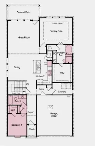New construction  house 620 Tradewinds Wy, Georgetown, TX 78628 plan Jacinta - image