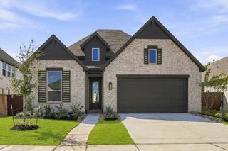 New construction house 6446 Mahogany Branch Trl, Manvel, TX 77578 plan Surrey - image