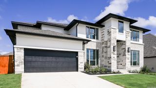 New construction Single-Family house 641 Borchers Blvd, New Braunfels, TX 78132 plan 3546W - image