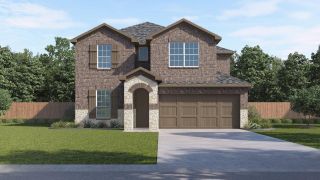 New construction Single-Family house 1601 Harmony Haven Dr, Fort Worth, TX 76120 plan Morgan - image
