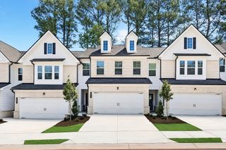 New construction Townhouse house 891 Rainwater Trce, Lawrenceville, GA 30044 plan Smyrna - image