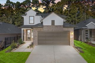 New construction Single-Family house 12203 Ridge Top Dr, Panorama Village, TX 77304 plan King - image