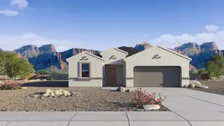 New construction Single-Family house 5815 E Smeaton Pl, San Tan Valley, AZ 85140 plan Denton - image