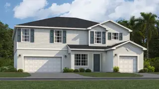 New construction Single-Family house 17497 Saddleback Lp, North Fort Myers, FL 33917 plan Sorrento - image