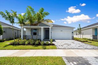 New construction Single-Family house 6464 Nw Cloverdale Avenue, Port Saint Lucie, FL 34987 Corsica- photo